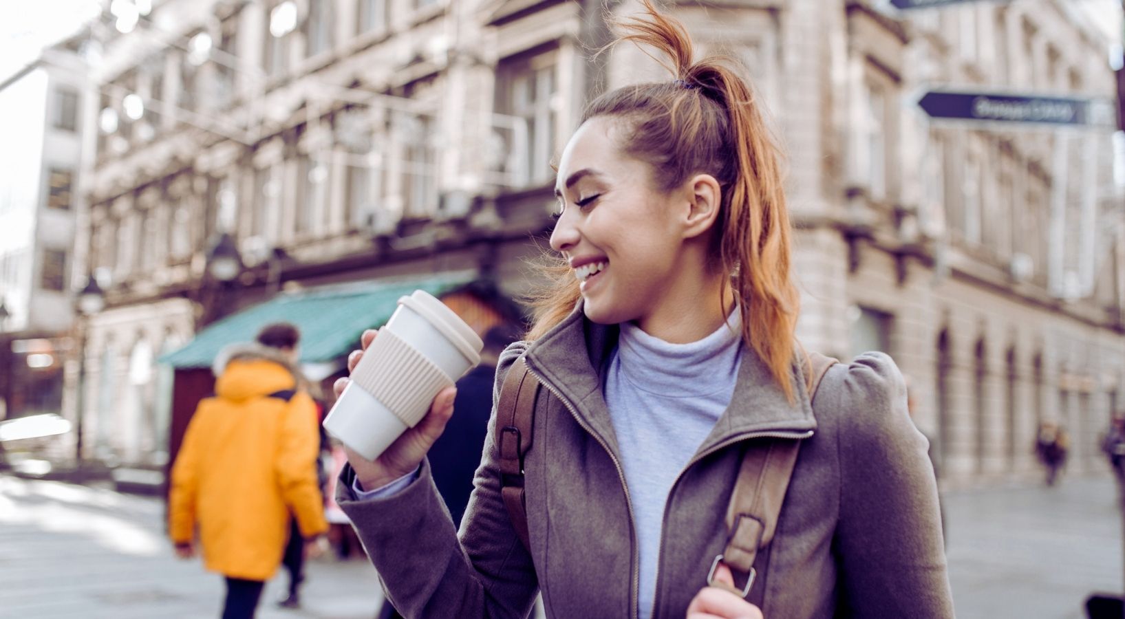 Coffee Cup Header