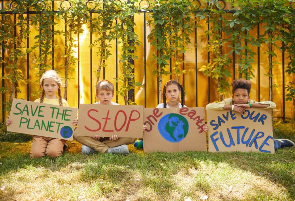 kids against climate change scaled