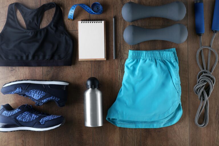 Exercise equipment and clothes scaled