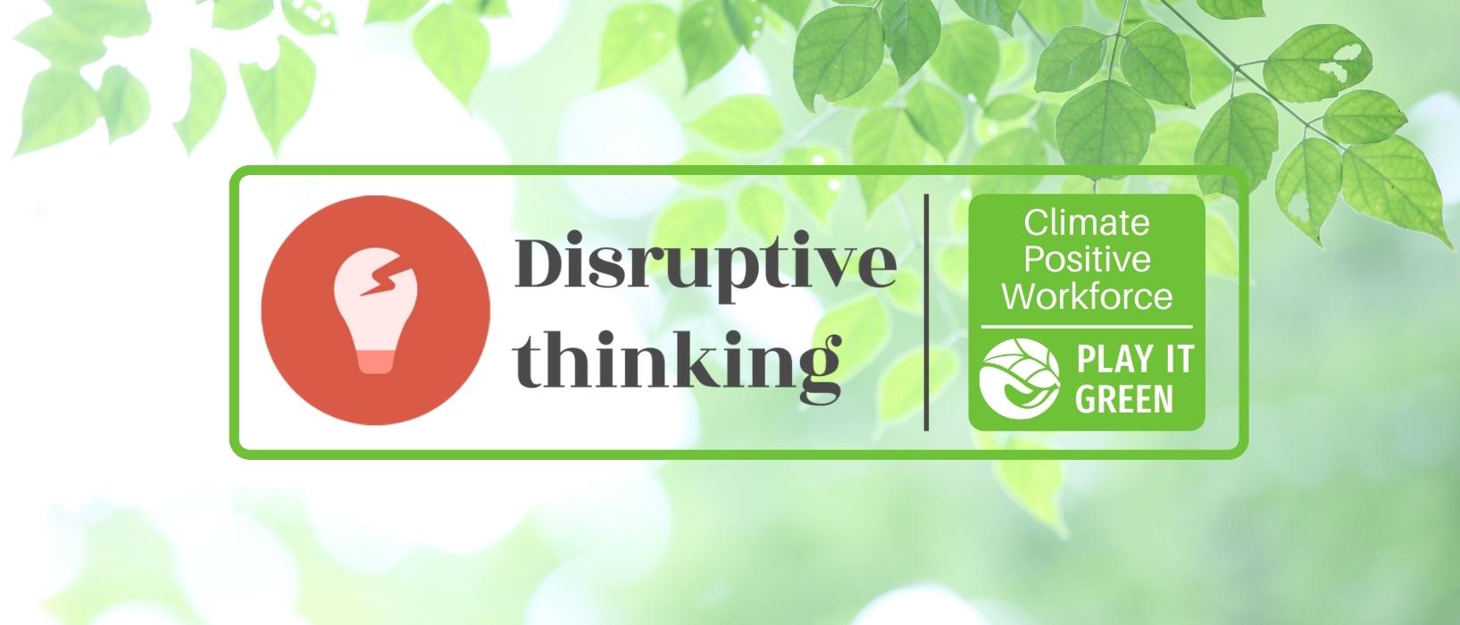 Disruptive Thinking Header