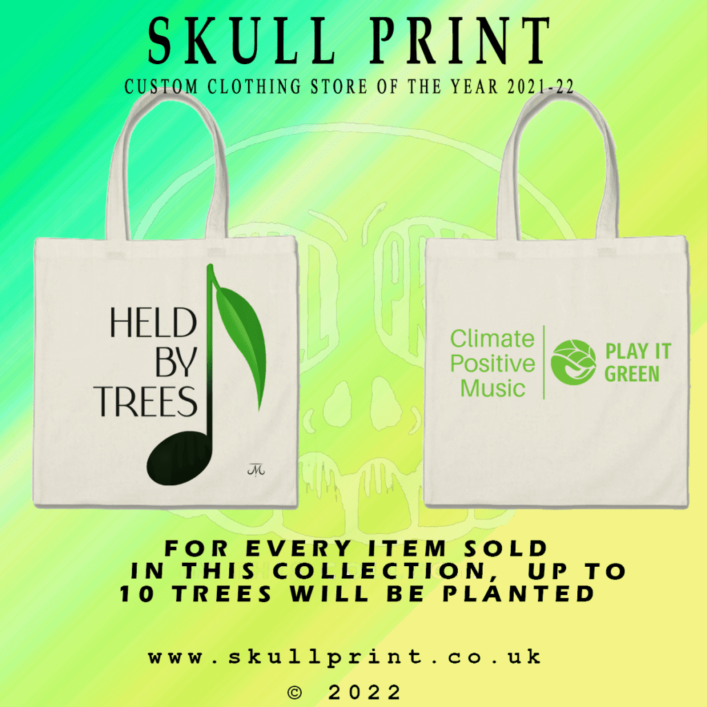 Held By Trees note tote bags.2
