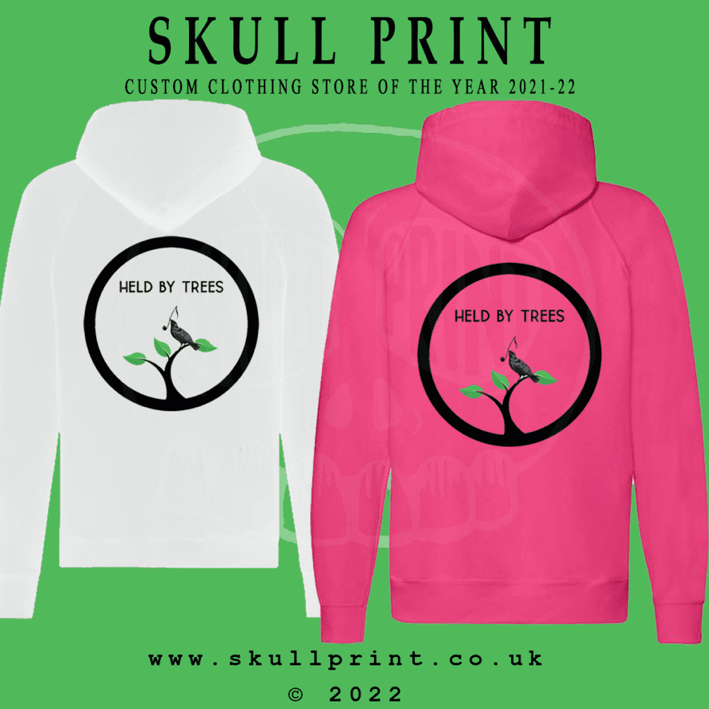 Held by Trees Logo Hoodies