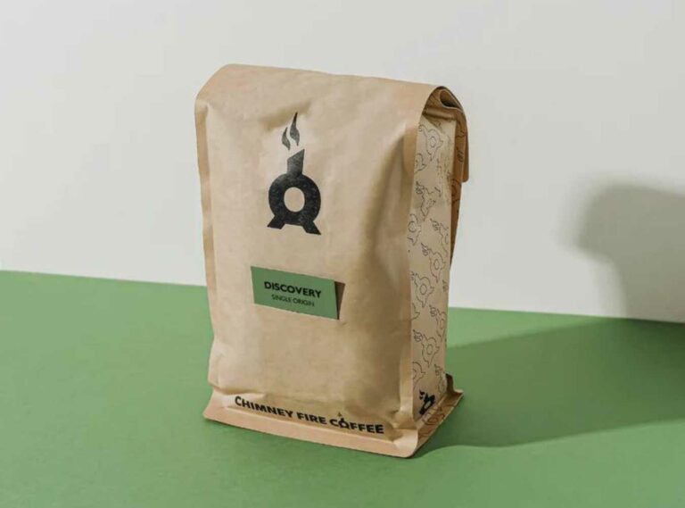 Chimney Coffee packaging is biodegradable
