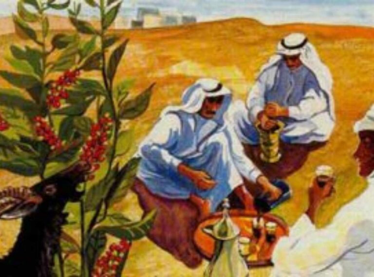 The origin of coffee originates in the Ethiopian plateau