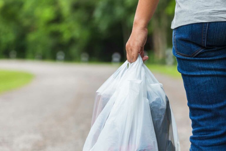 Shopping Bag Only 1 of discarded plastic bags are recycled in the US