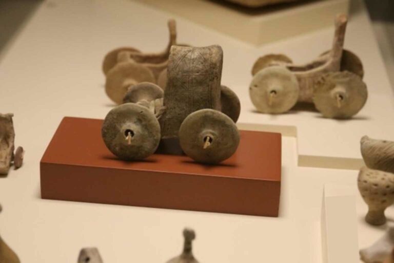 Sustainable Baby Products The oldest toy found is a 5000 year old chariot buried with its owner