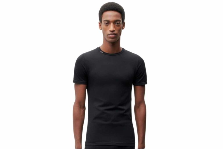 Sustainable Gym Wear   Pangaia Mens Activewear 2.0 Top is specially made to be biodegradable