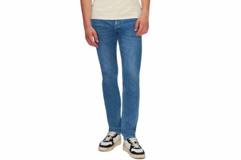 Sustainable Jeans 7 For All Mankind Slimmy Luxe Perfromance Eco Jeans
