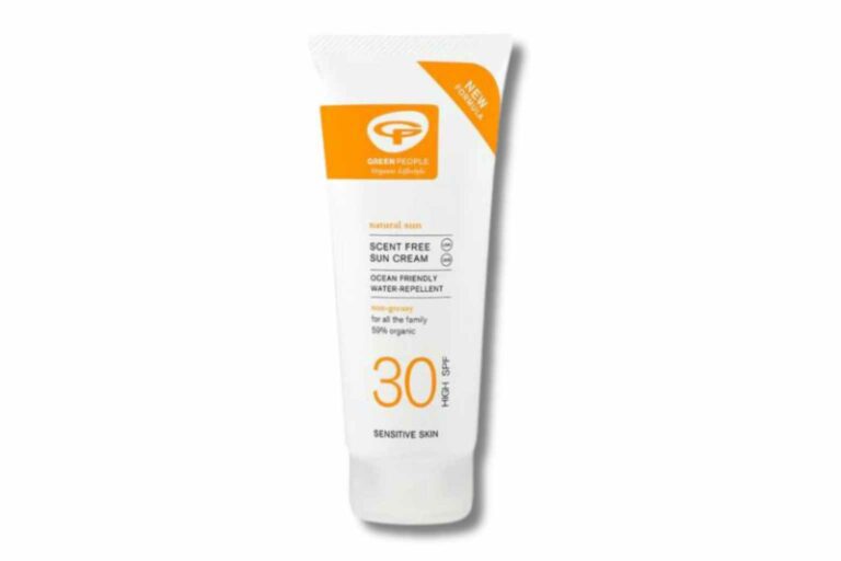 Sustainable Sunscreen Green Peoples SPF30 Scent free sunscreen