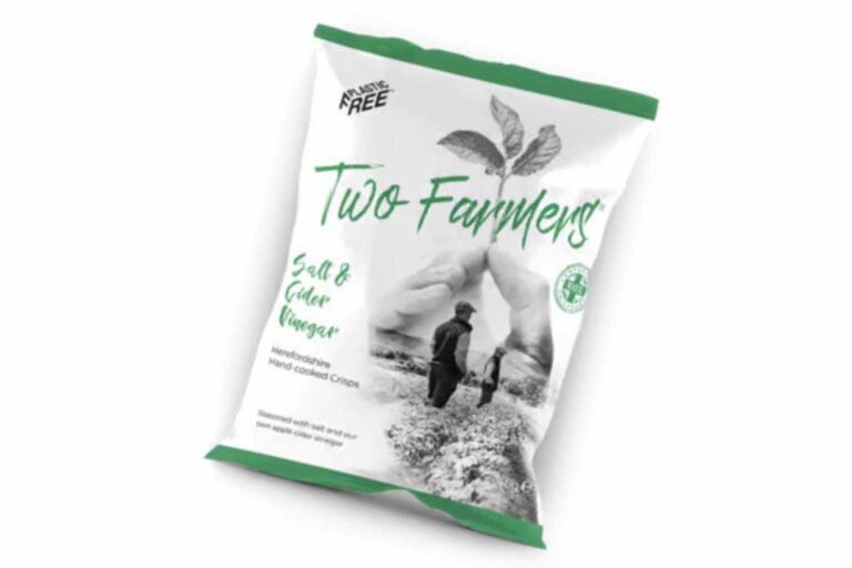 Sustainable Crisps Two Farmers Salt and Cider Vinegar Crisps