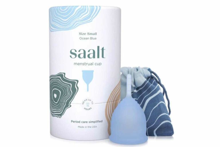 Sustainable Feminine Care Saalts sustainable reusable menstrual cup