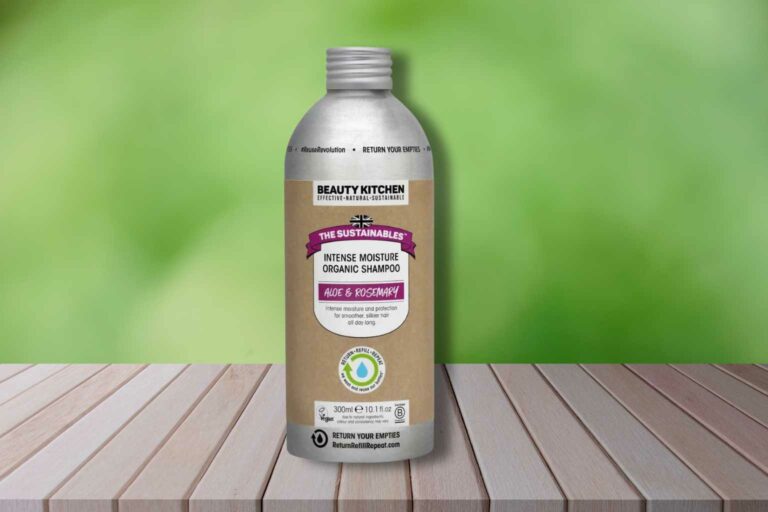 Sustainable Shampoo Beauty Kitchens Intense Moisture Organic Aloe Rosemary Shampoo