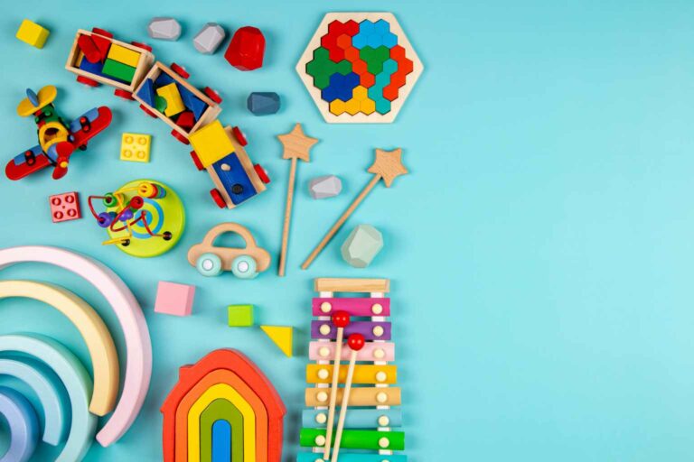 Sustainable Toys made from FSC or repurposed wood are far more sustainable