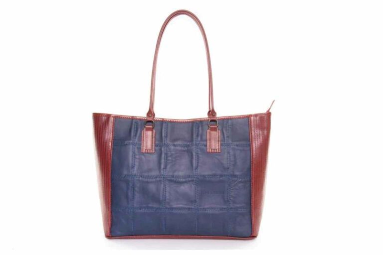 Sustainable Handbags Elvis and Kresse handbag made from reclaimed leather and recycled fire hose