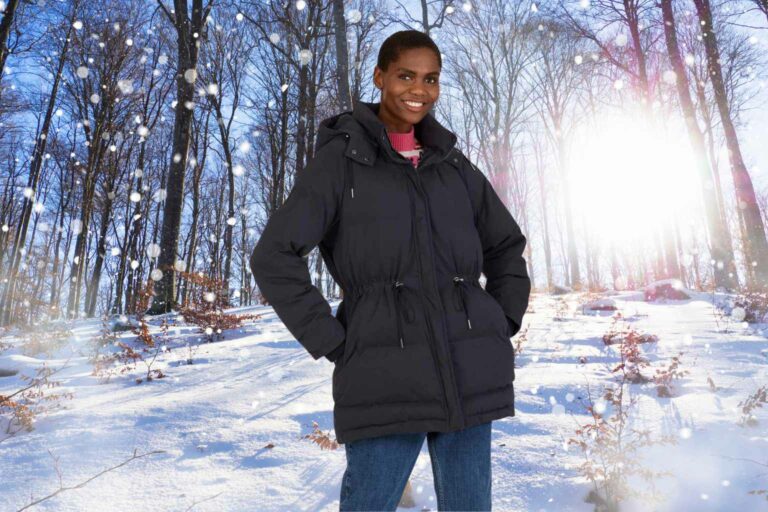 Sustainable Winter Coat Thoughts Rosabel recycled polyester Puffer