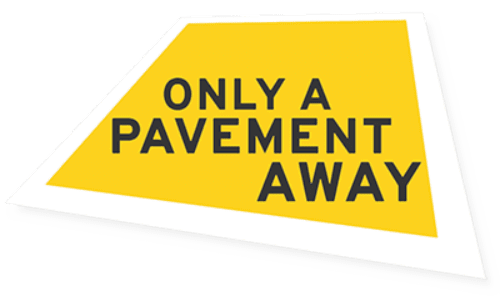 Only A Pavement Away Logo