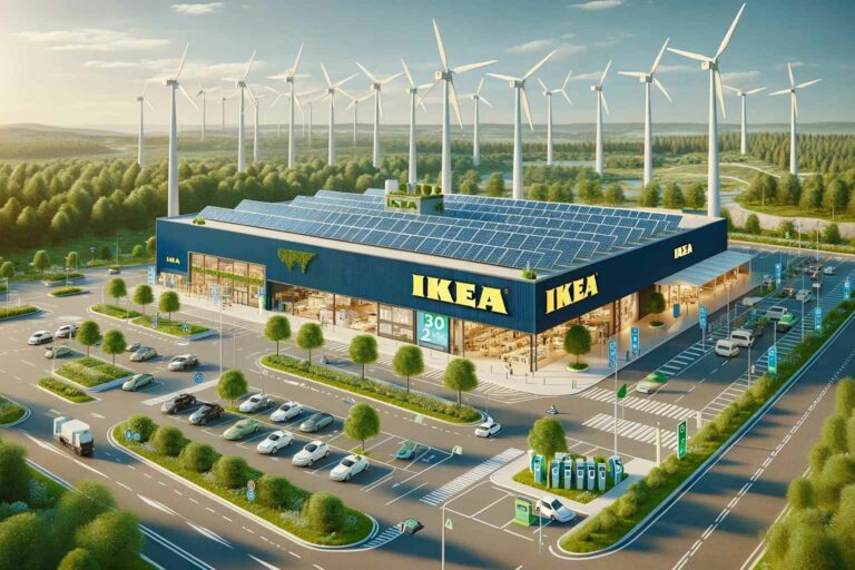 Climate Action In an outstanding example of Climate Action Ikea has decoupled its emissions from its growth