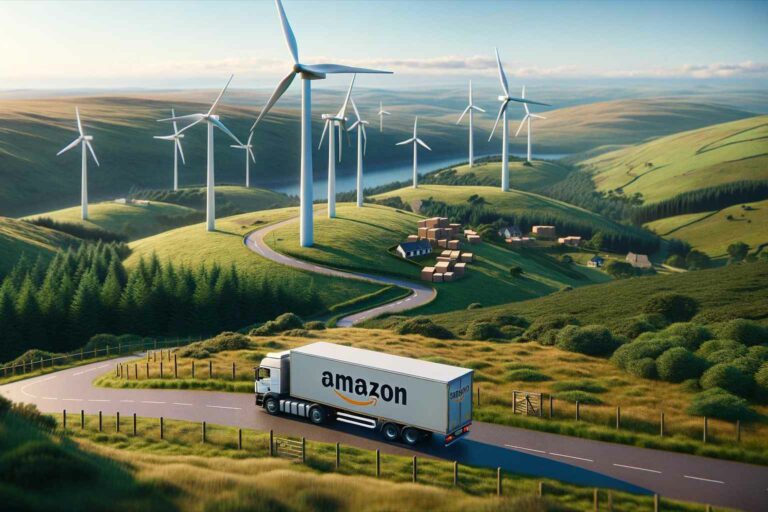 Climate Steps Amazons groundbreaking deal with a Scottish windfarm showcases leadership in promoting sustainable power