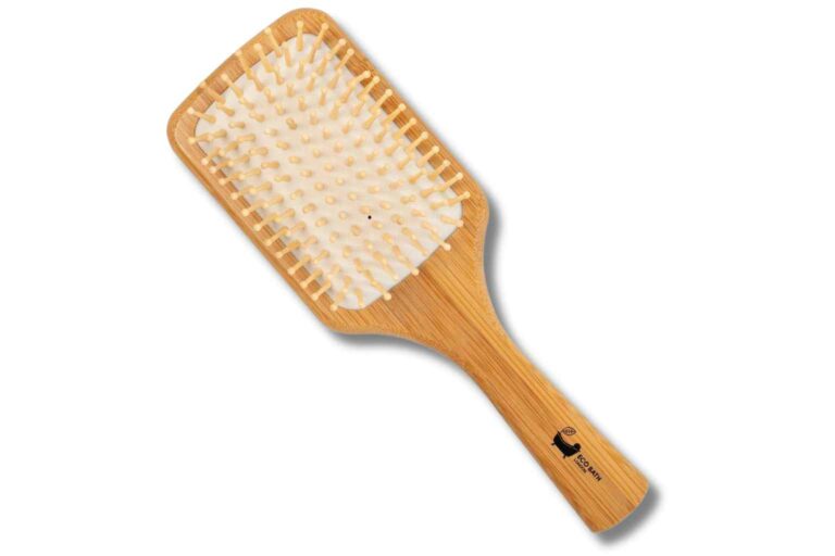 Ecobath Londons FSC certified wooden detangling brush