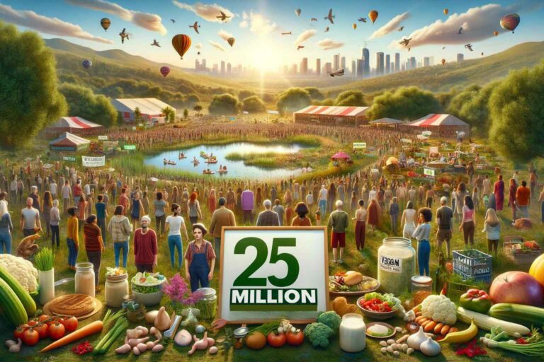 Green Steps 25 Million people took part in Veganuary this year making it a record breaker 1