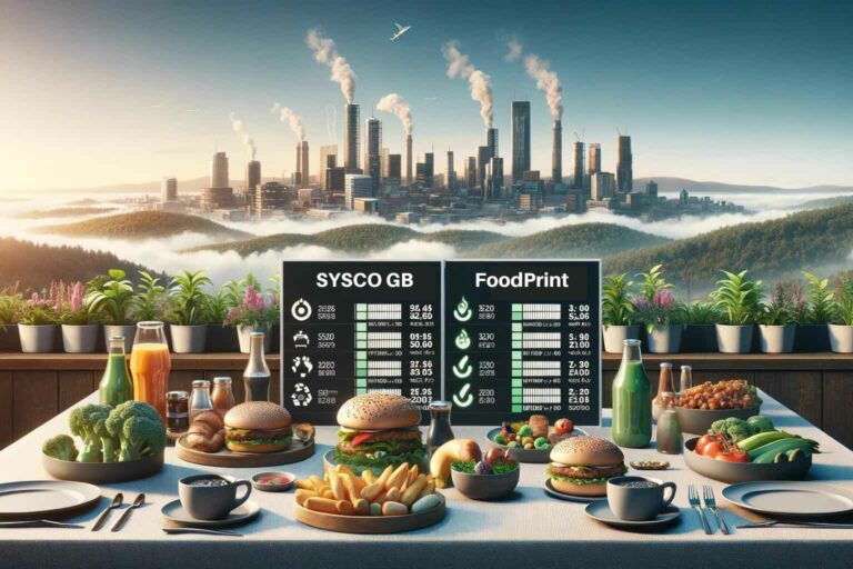 Green Strides Cysco GB has taken a huge green stride with their new FoodPrint carbon labelling