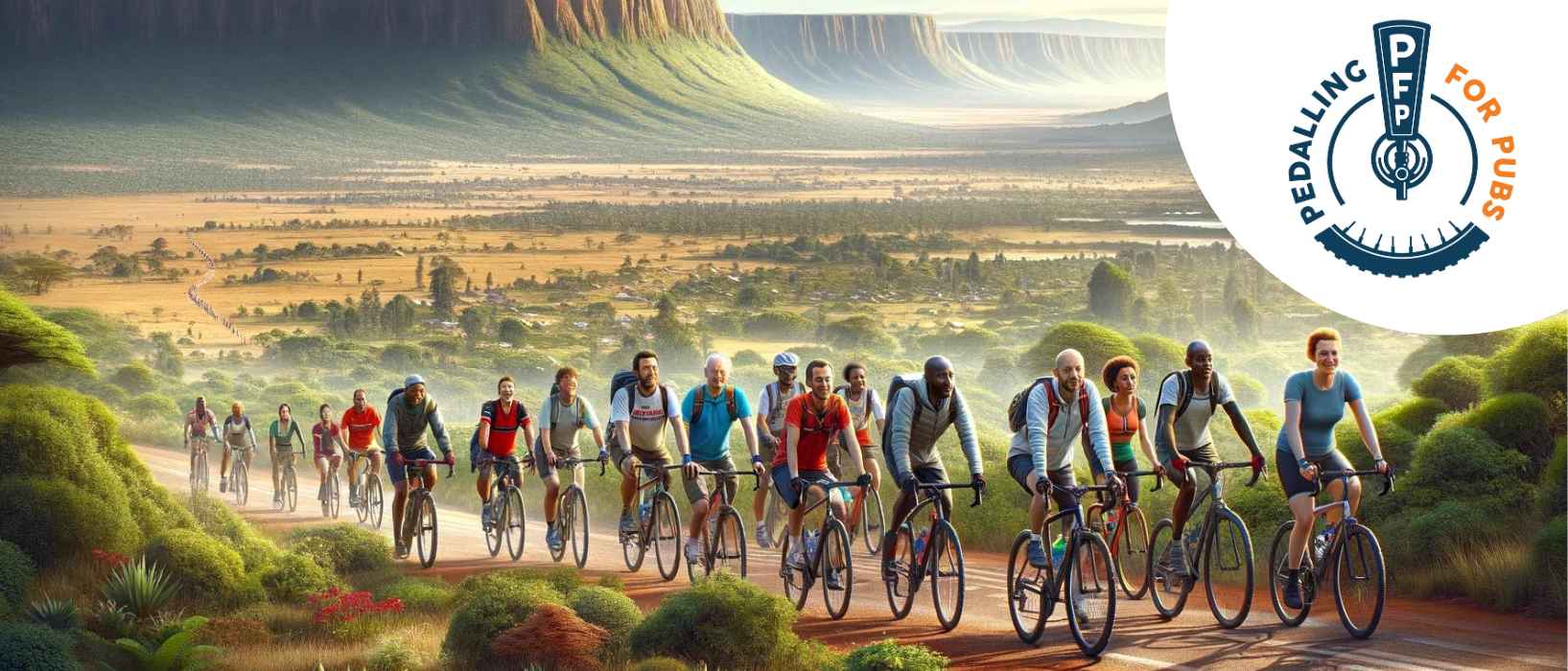 Pedalling for Pubs 2024 Header