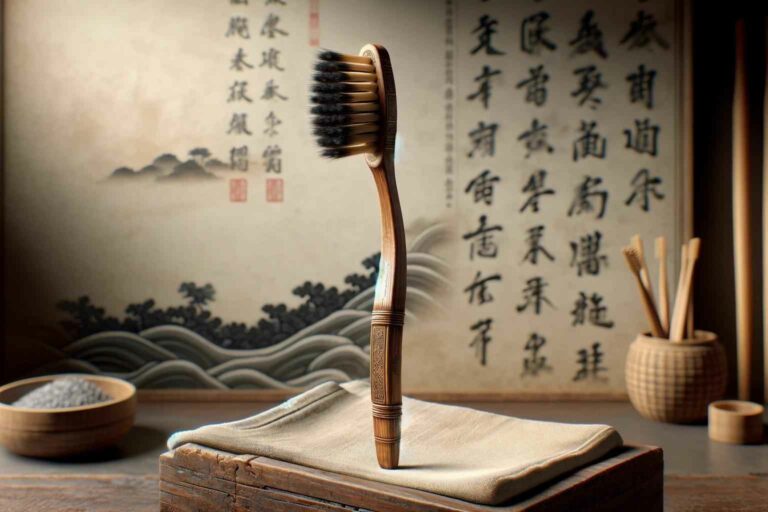 Sustainable Toothbrushes The first toothbrushes were seen in 15th Century China made from bone and boar bristles