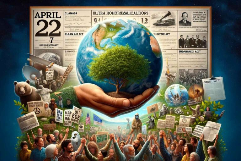 Earth Month 2024 Senator Gaylord Nelson came up with the idea of Earth Day which is on April 22nd each year