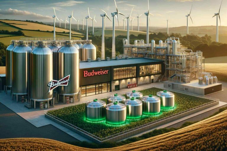 Eco Friendly Steps Budweisers Green Hydrogen project is a first of its kind for the UK