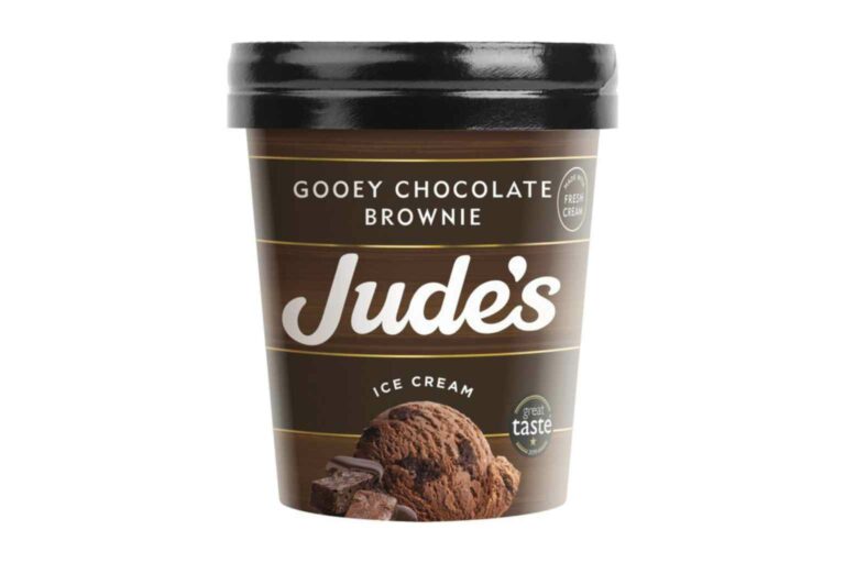 Sustainable Ice Cream Judes Gooey Chocolate Brownie Ice Cream is a favourite with the Play It Green team