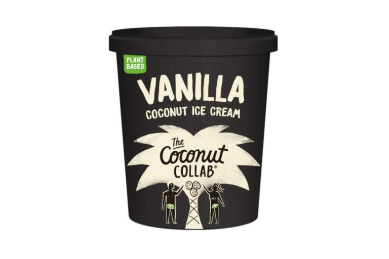 Sustainable Ice Cream The Coconut Collabs Vanilla Ice Cream is a sustainable take on a family favourite