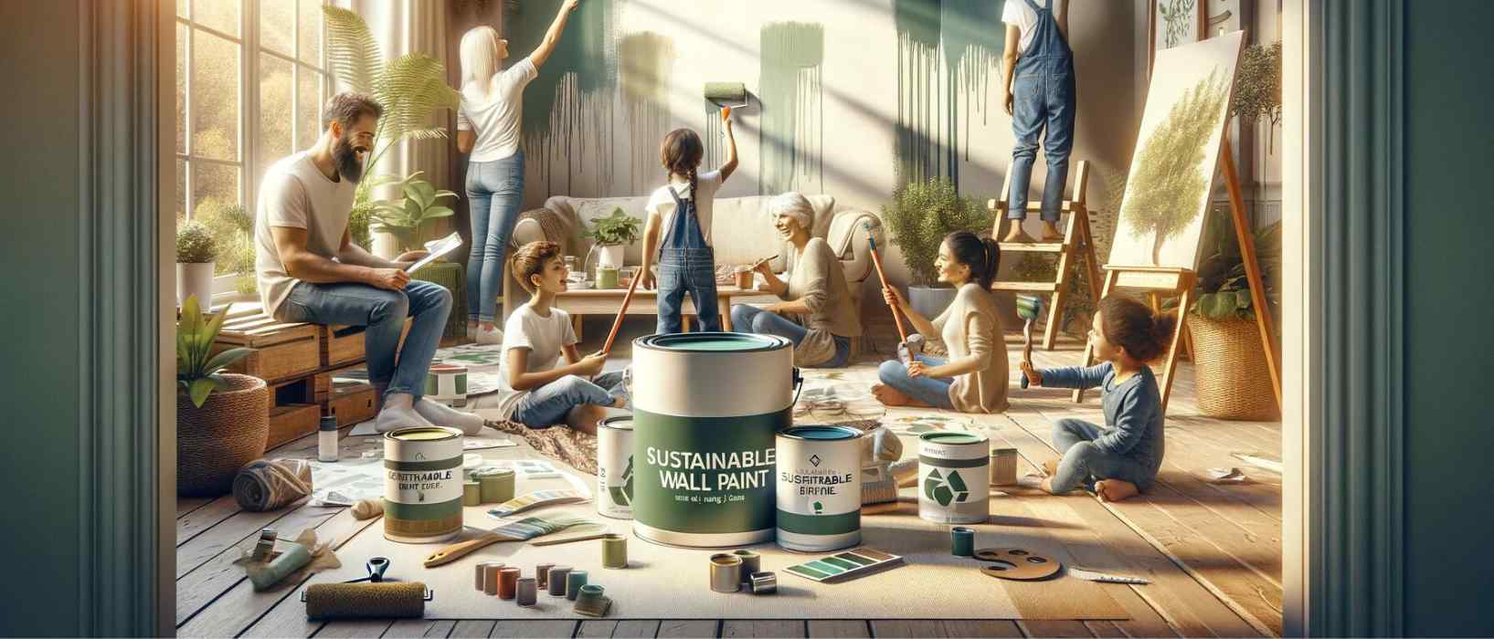 Sustainable Wall Paint Header