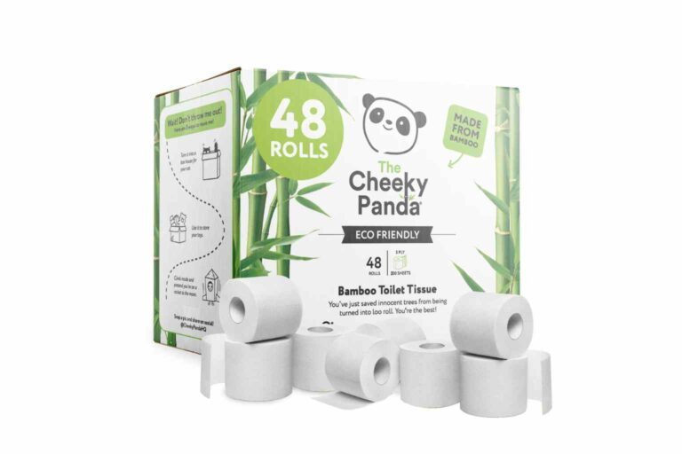 Sustinable Toilet Paper Cheecky Panda 100 bamboo toilet paper