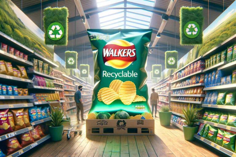 Eco Friendly Wins Walkers crisps are introducing paper packaging for its Snack A Jacks range