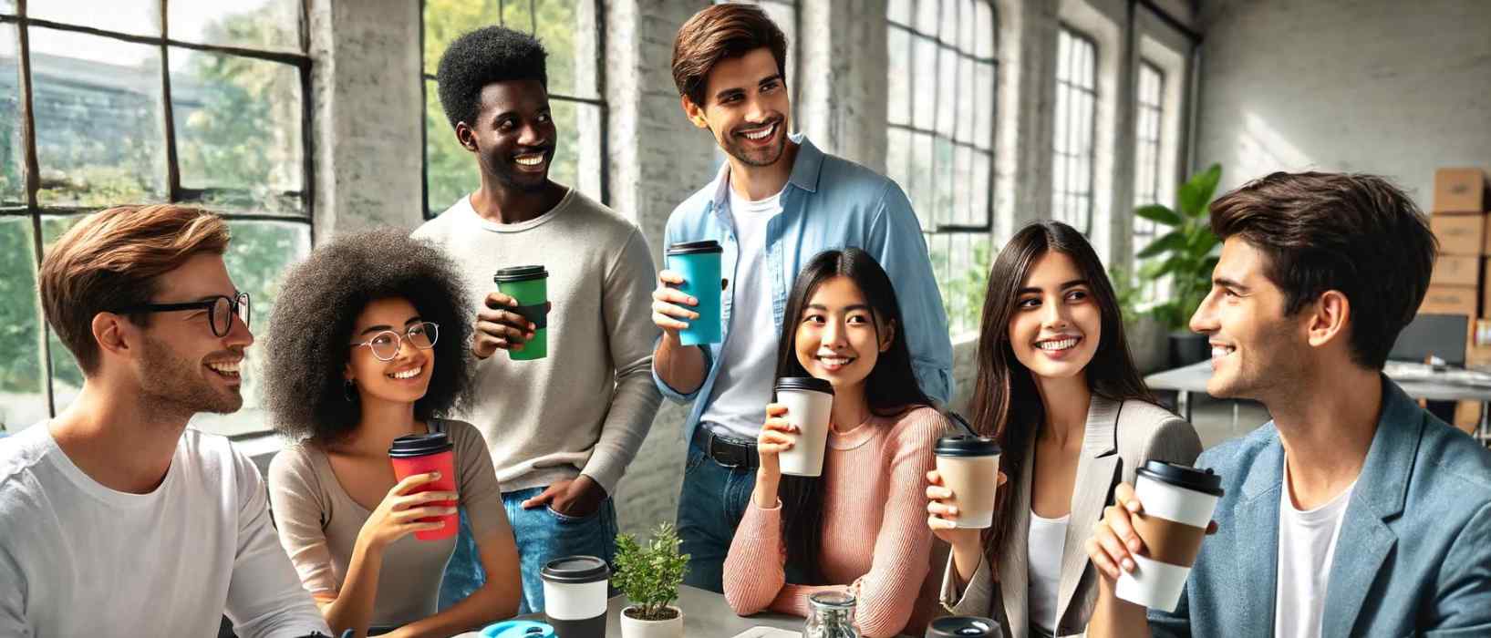 Resuable Coffee Cup Header