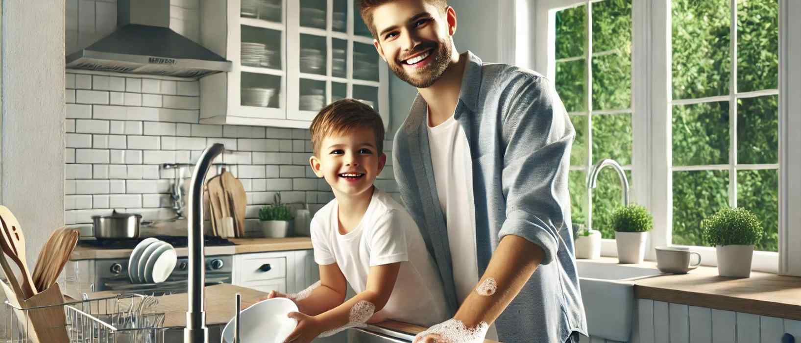 Sustainable Washing Up Header