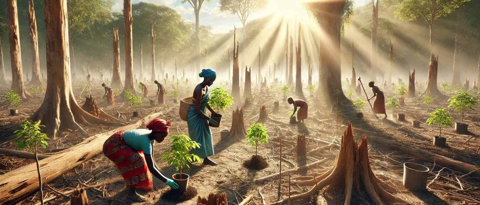Tree Planting Report August 2024 Header