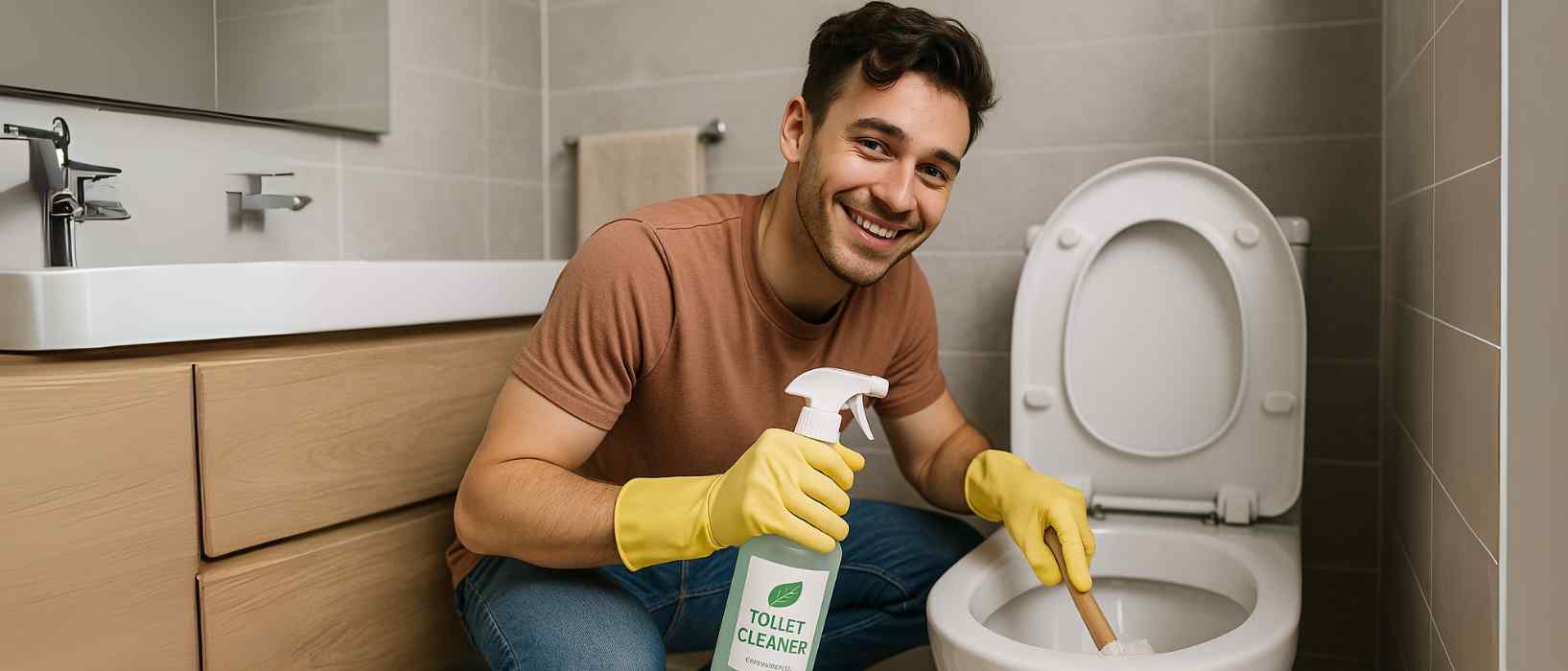 Sustainable Toilet Cleaner Header