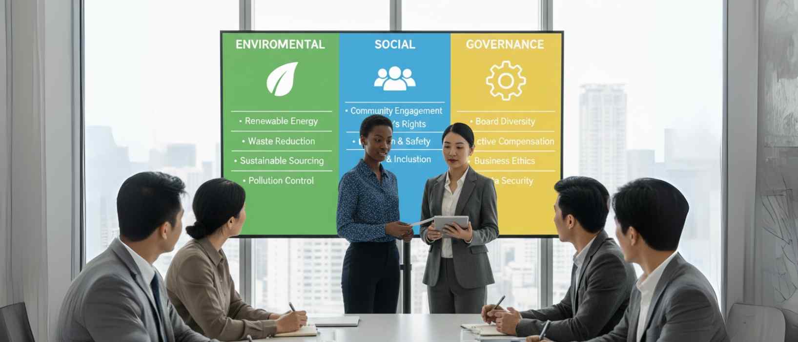The Three Pillars of Sustainability Header
