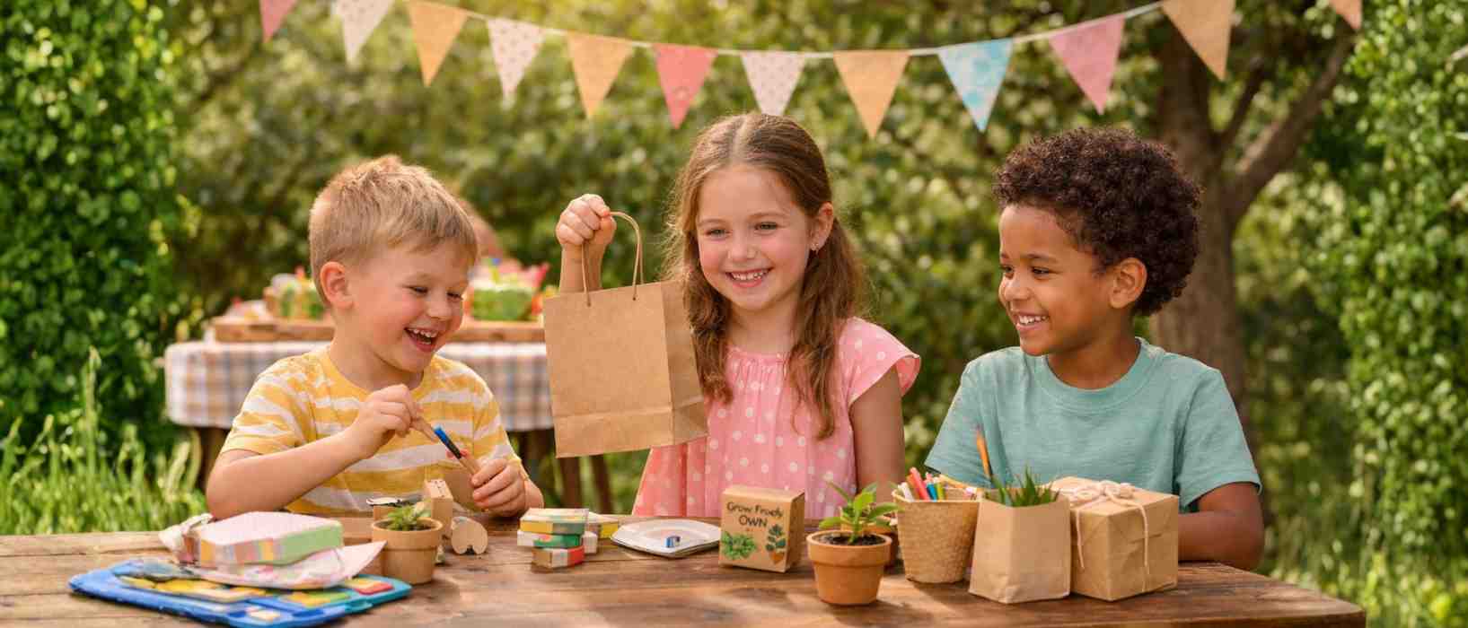 Sustainable Kids Party Bags Header