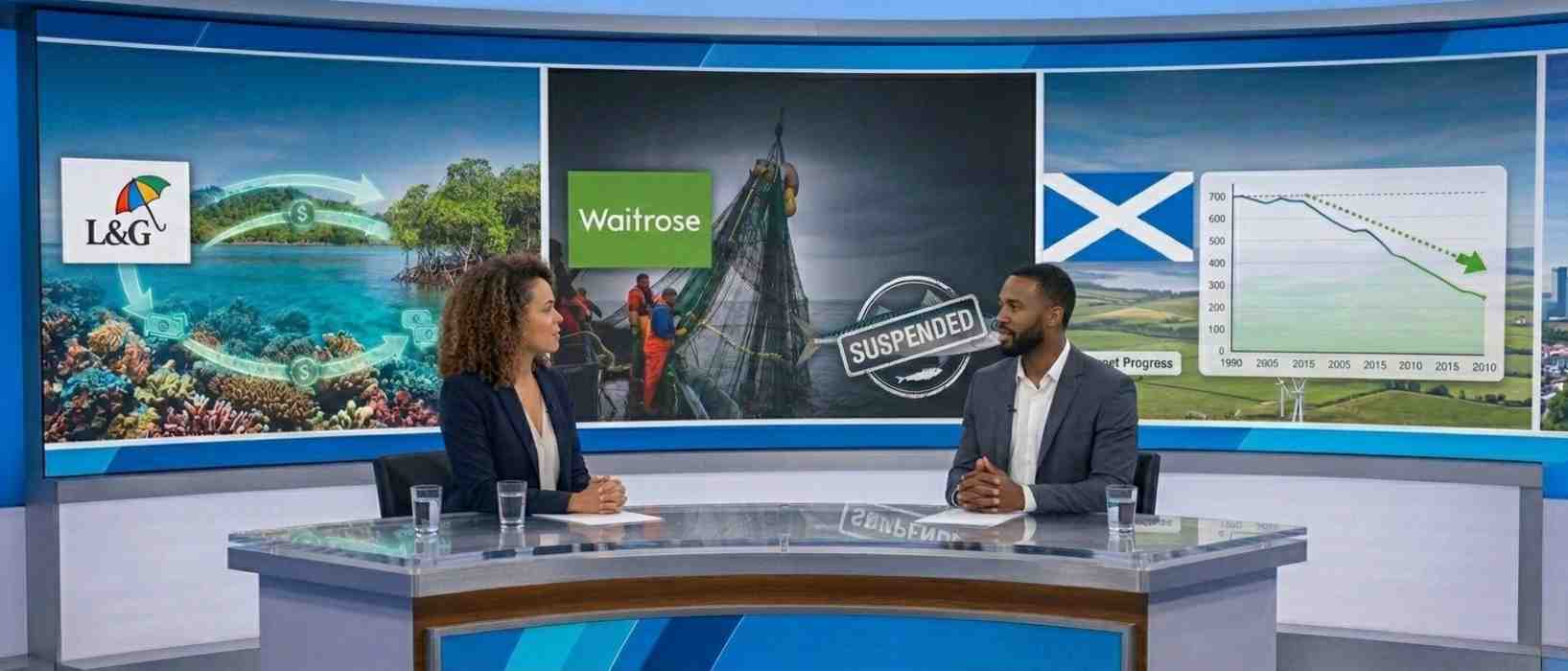 Sustainability News for March 16th Header